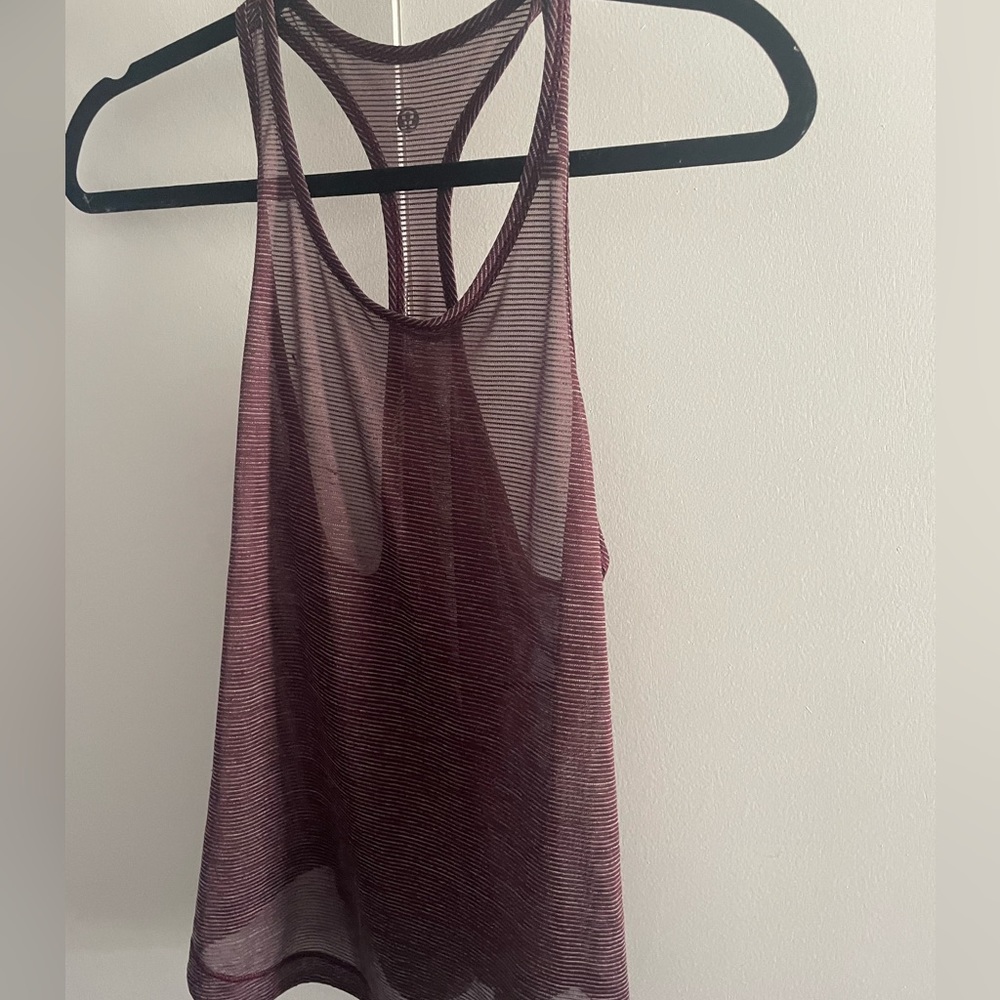 Lululemon, mesh tank top, lot of two, tank set, size small